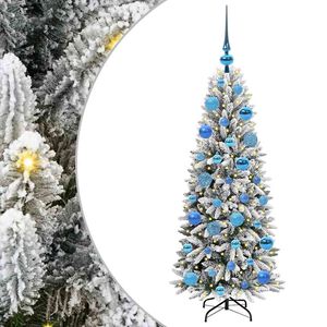 vidaXL &Aacute;rbol de Navidad artificial 120 cm PVC y Pl&aacute;stico y Acero y PE