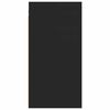 vidaXL Muebles para TV 2 uds madera contrachapada negro 30,5x30x60 cm