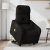 vidaXL Sill&oacute;n de masaje el&eacute;ctrico reclinable elevable tela negro