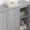 vidaXL Armario auxiliar Gris Sonoma 96,5 x 30 x 75 cm