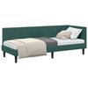 vidaXL Estructura de cama en esquina Verde oscuro 80 cm x 200 cm