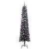vidaXL &Aacute;rbol de Navidad artificial Verde 210 cm PVC, Pl&aacute;stico y Acero
