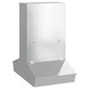 vidaXL Comedero para Cerdo Plateado 82 x 51 x 91,5 cm 20 kg