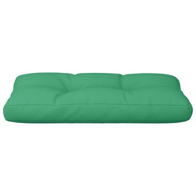 vidaXL Cojín para sofá de palets tela verde 70x40x12 cm