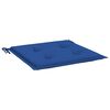 vidaXL Cojines de silla de jard&iacute;n 2 uds tela Oxford azul 40x40x4 cm