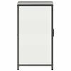 vidaXL Almacenamiento de cocina con estante 60 x 50 x 92 cm Acero