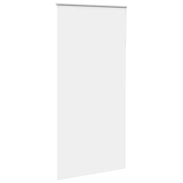 vidaXL Estor Enrollable Opaco Blanco 100x210 cm Tela Ancho 95,7 cm