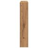 vidaXL Armario de pared madera ingenier&iacute;a roble artesanal 80x15x80 cm