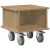 vidaXL Soporte de TV 37 x 35 x 35 cm Roble artisan