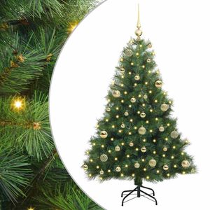 vidaXL &Aacute;rbol de Navidad artificial con 150 LED Verde 120 cm PE y PVC