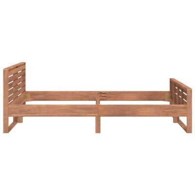 vidaXL Estructura de cama madera de teca maciza 140x200 cm