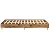 vidaXL Estructura de cama sin colch&oacute;n madera vieja 135x190 cm madera