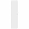 vidaXL Aparador de madera de ingeniería blanco 30x42,5x185 cm