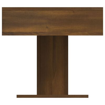 vidaXL Mesa de centro madera contrachapada roble marrón 96x50x45 cm