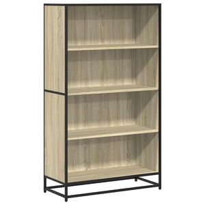 vidaXL Estanter&iacute;a de madera de ingenier&iacute;a roble Sonoma 80,5x35x139 cm