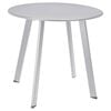 ProGarden Mesa auxiliar gris mate 50x45 cm