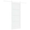 vidaXL Puerta Corredera ORKDAL Blanco 83 x 202 cm