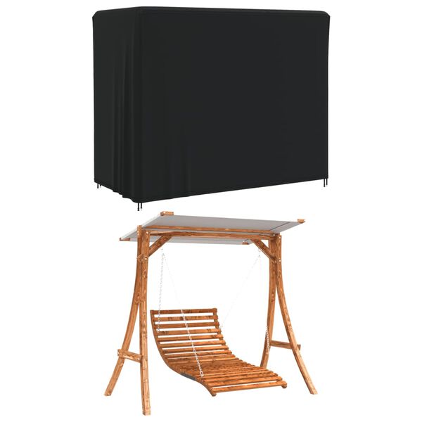 vidaXL Cubiertas columpios jard&iacute;n 2 uds tela Oxford 420D 220x135x170cm