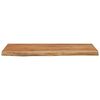vidaXL Estante pared rectangular madera acacia borde vivo 40x20x3,8 cm