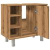 vidaXL Armario de ba&ntilde;o madera contrachapada roble artisan 60x32x53,5cm