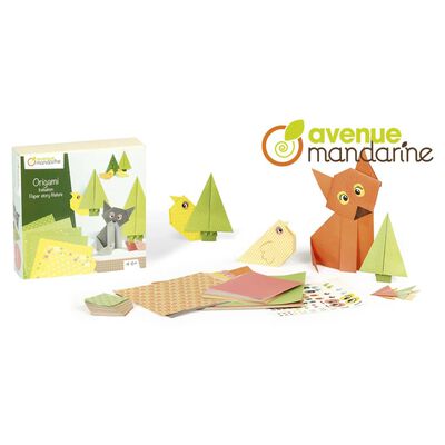 Avenue Mandarine Caja de creatividad Origami Initiation