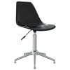 vidaXL Silla de oficina giratoria PP negro
