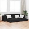 vidaXL Sof&aacute; cama 200cm Negro tela