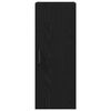 vidaXL Armario de pared roble negro 34,5x34x90 cm madera de ingenier&iacute;a