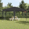 vidaXL Carpa de Fiesta Antracita 400 x 400 x 266 cm