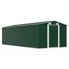 vidaXL Caseta de jard&iacute;n metal verde 257x580x181 cm