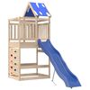 vidaXL Parque infantil de exterior de madera maciza de pino