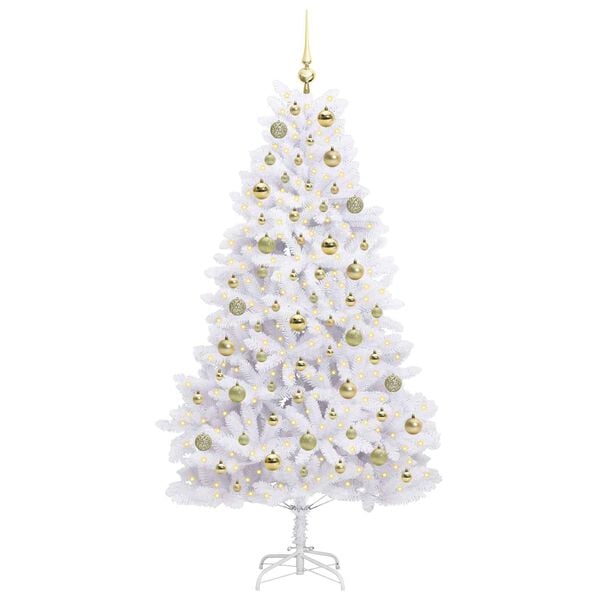 vidaXL &Aacute;rbol de Navidad artificial con ramas articuladas 180 cm