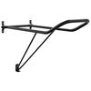 vidaXL Soporte de silla montura de pared plegable hierro negro