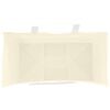 vidaXL Bolsas de papel con asas 50 uds amarillas 21x11x36 cm