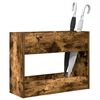 vidaXL Soporte de Sombrilla Roble ahumado 65 x 24 x 50 cm