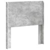 vidaXL Cabecero Gris Hormig&oacute;n Madera de ingenier&iacute;a
