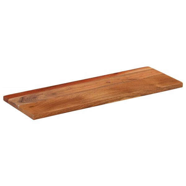 vidaXL Tablero de mesa rectangular madera maciza acacia 80x20x3,8 cm