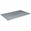 vidaXL Rejilla Plateado 100 x 60 x 2 cm