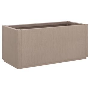 vidaXL Jardinera PP marr&oacute;n claro 80x36x35 cm