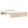 vidaXL Estructura de cama sin colch&oacute;n madera maciza 140x200 cm
