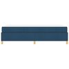 vidaXL Estructura de cama con colch&oacute;n Azul 100 x 200 cm tela