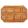 vidaXL Juego de comedor de jardín 5 piezas madera maciza de acacia