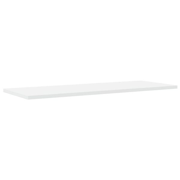 vidaXL Estantes para estanter&iacute;a 4 uds contrachapada blanco 80x30x1,5cm