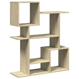vidaXL Librer&iacute;a divisor madera ingenier&iacute;a roble Sonoma 92x29x112 cm