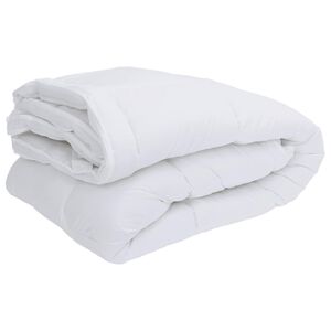 vidaXL Protector de colch&oacute;n blanco 100x200 cm