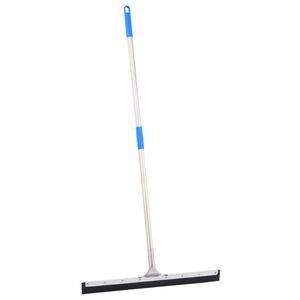 vidaXL Escobilla esp&aacute;tula de goma de suelo acero y goma 55x122,5 cm