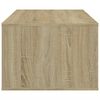 vidaXL Mesa de centro madera contrachapada roble Sonoma 100x50,5x35 cm