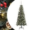 vidaXL &Aacute;rbol de Navidad artificial Verde 150 cm PVC, Pl&aacute;stico y Acero