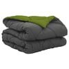 vidaXL Edred&oacute;n de Verano 220 x 140 cm Verano 200 gsm Verde y Antracita