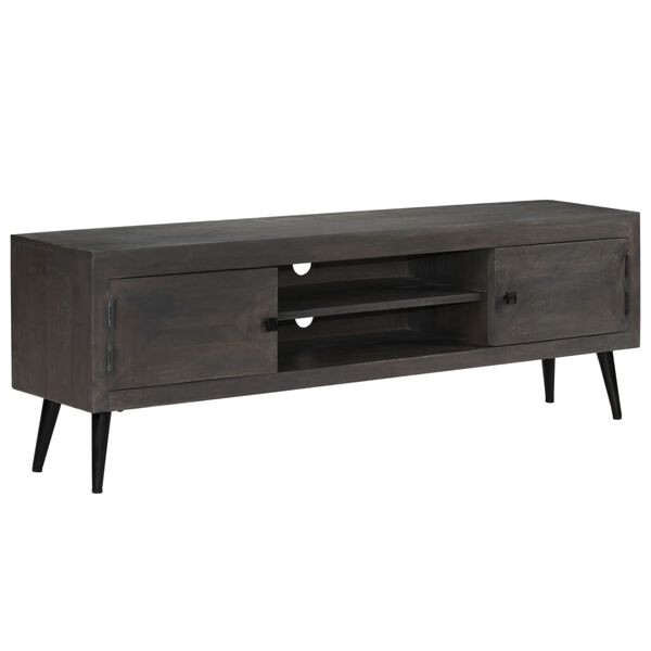 vidaXL Mueble para TV de madera maciza de mango 140x30x45 cm